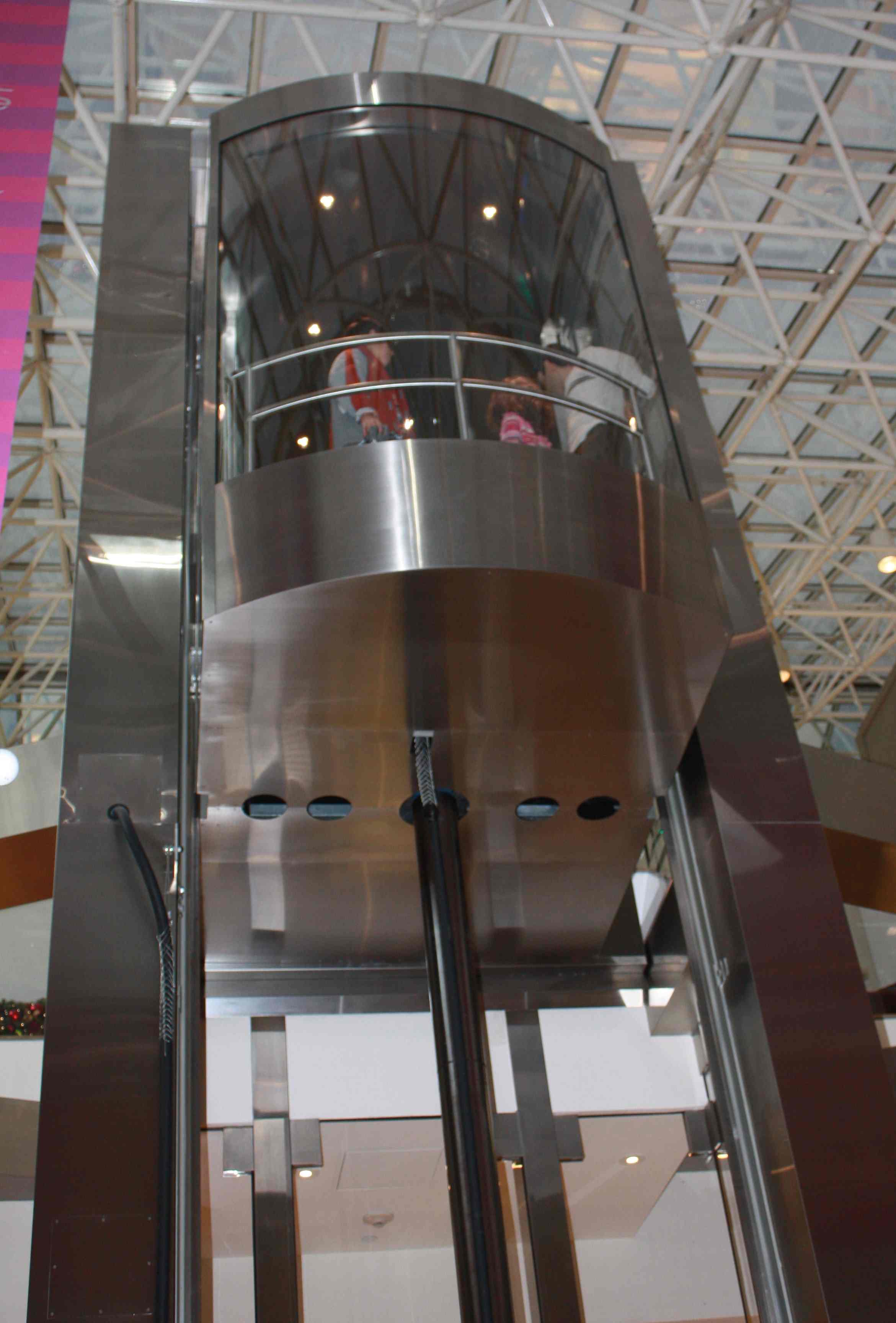 glass elevators